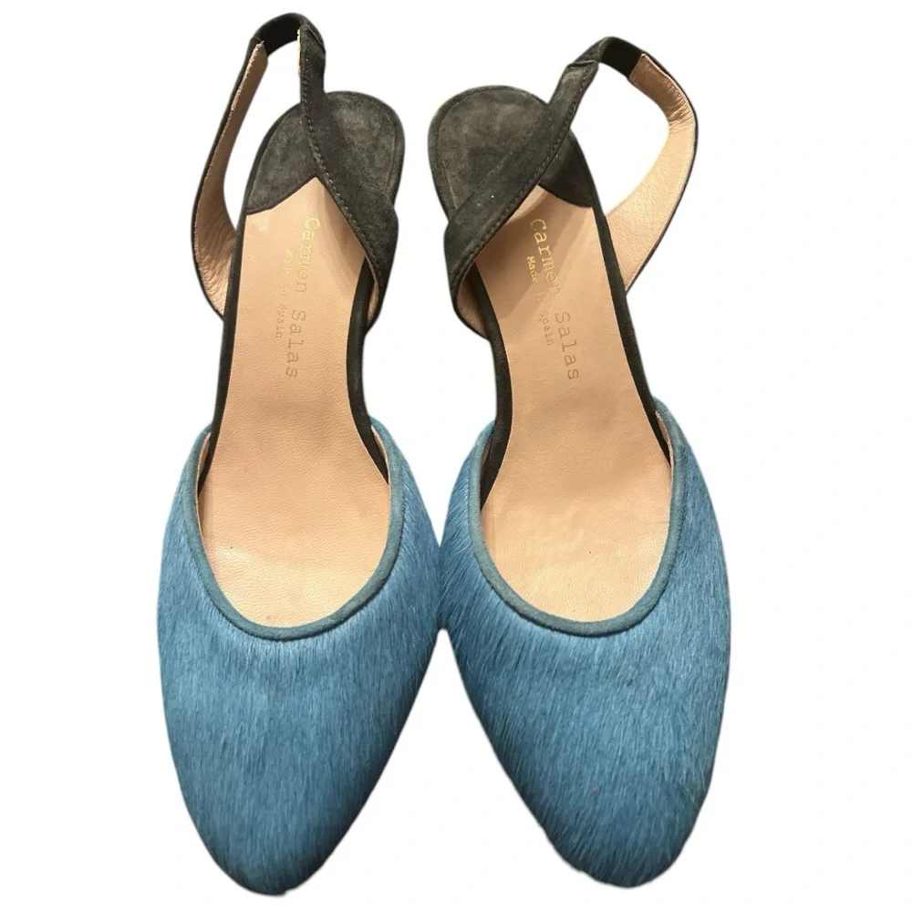 Carmen Salas Mod Victoria Slingback Pumps - Picture 5 of 5